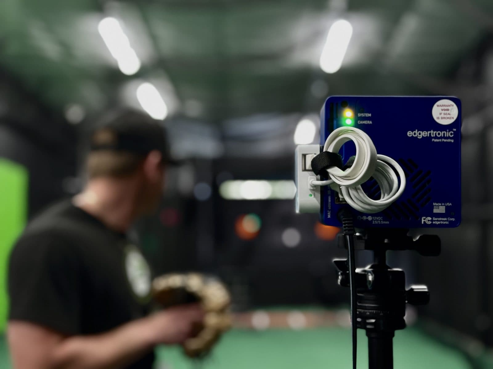 A bullpen at Pitching Performance Lab