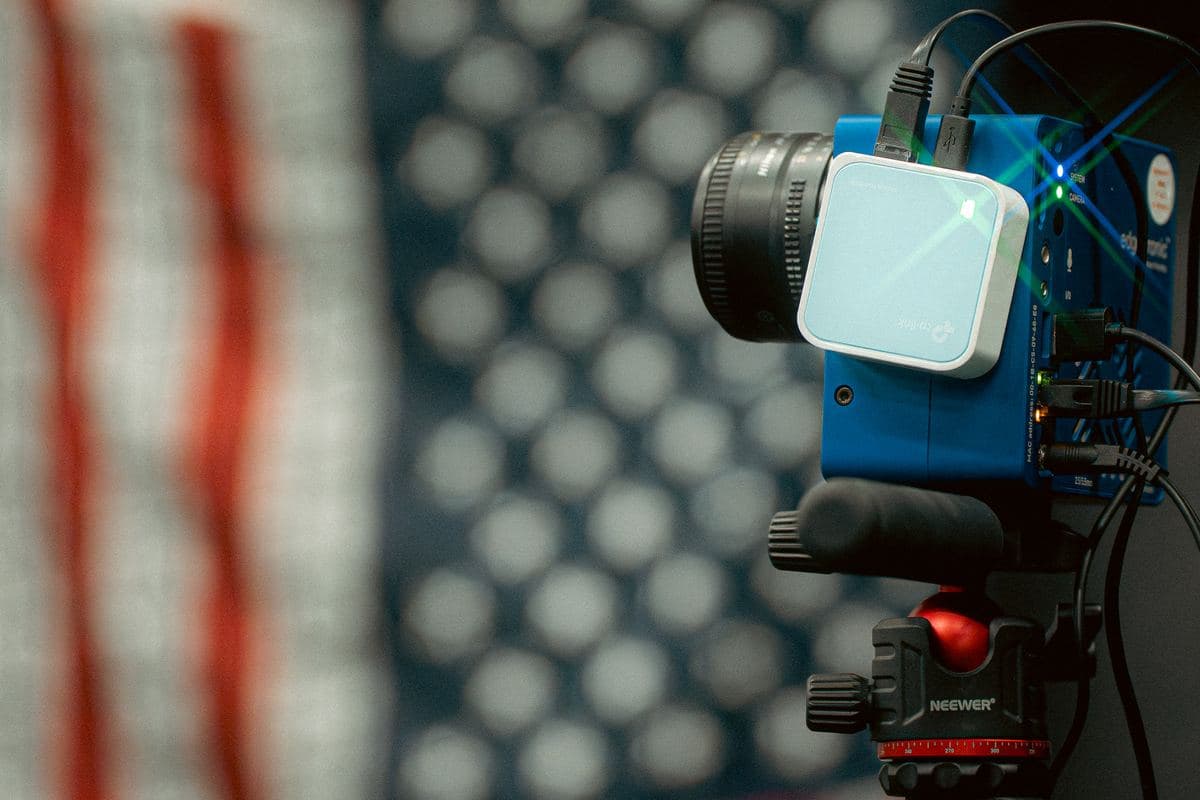 A slow-motion camera capturing a pitcher's arm